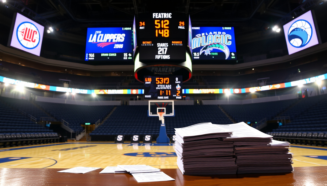 LA Clippers vs Orlando Magic Player Stats & Box Score