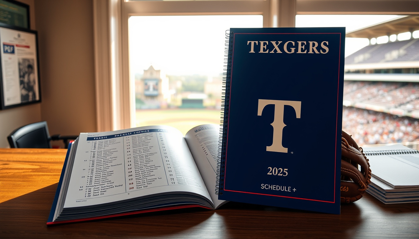 Texas Rangers Schedule 2025: Full Dates, Times & Printable PDF